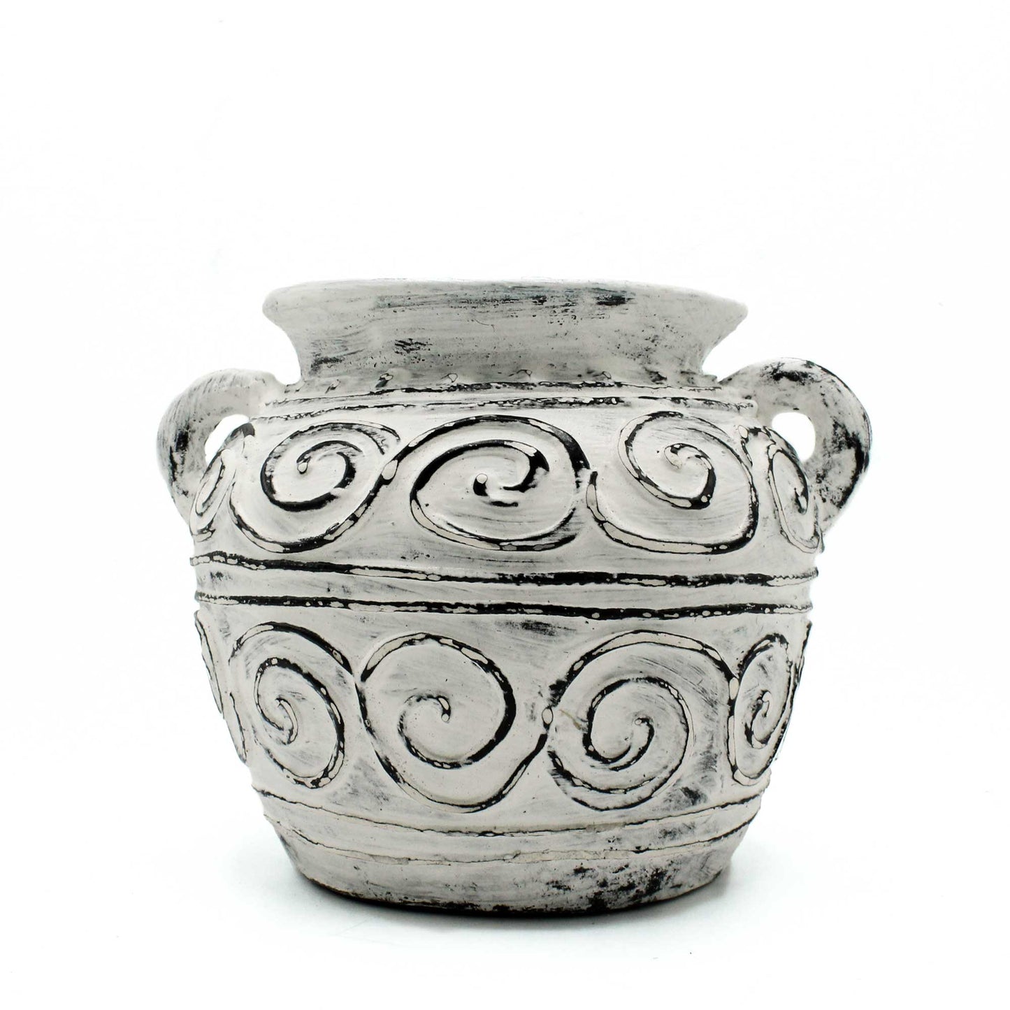 Lombok Greek Clay Pot Cream with Handles Vase