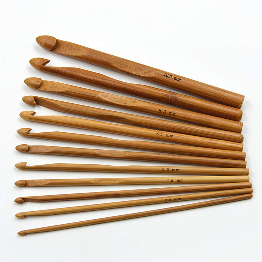 Bamboo Crochet Needle 15cm long