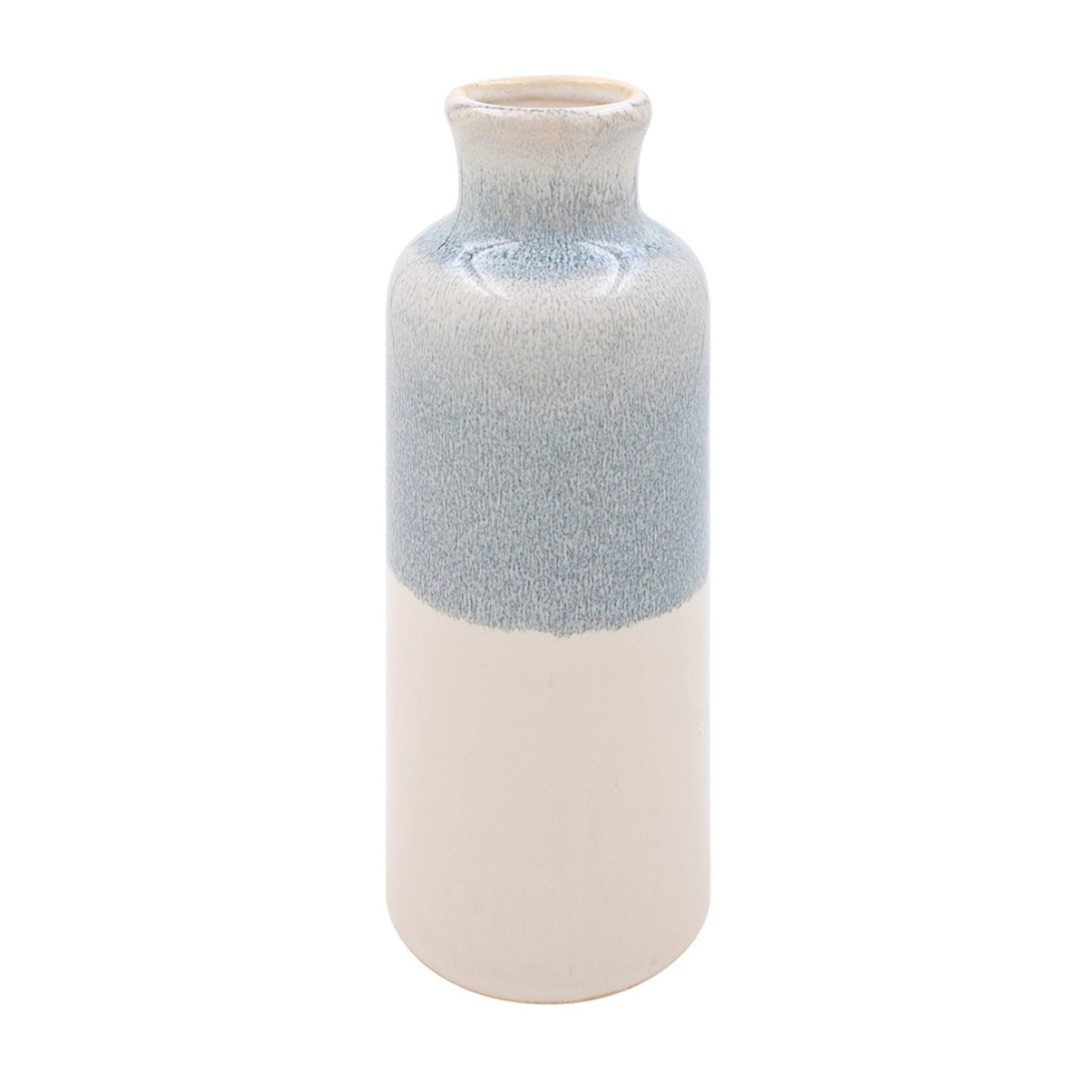 Blue & Cream Vase 19cm