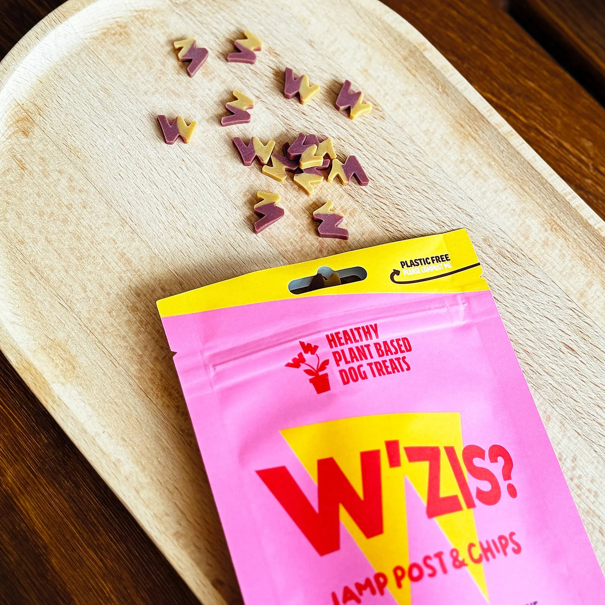 W'Zis Lamp Post & Chips 80g Pouch