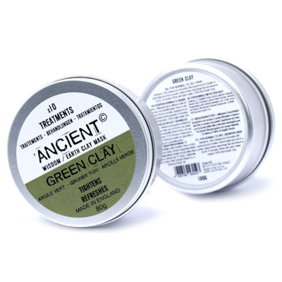 Green Clay Face Mask - Tightens & Refreshes 80g