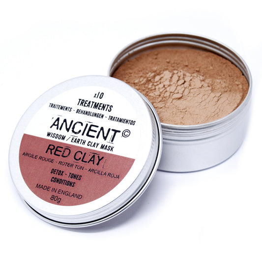 Red Clay Face Mask - Detox & Tones 80g