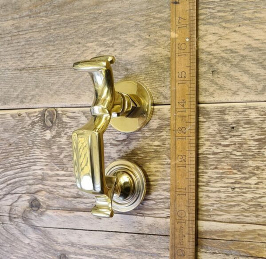 DOOR KNOCKER DOCTORS WITHOUT EMBLEM SOLID BRASS 150MM