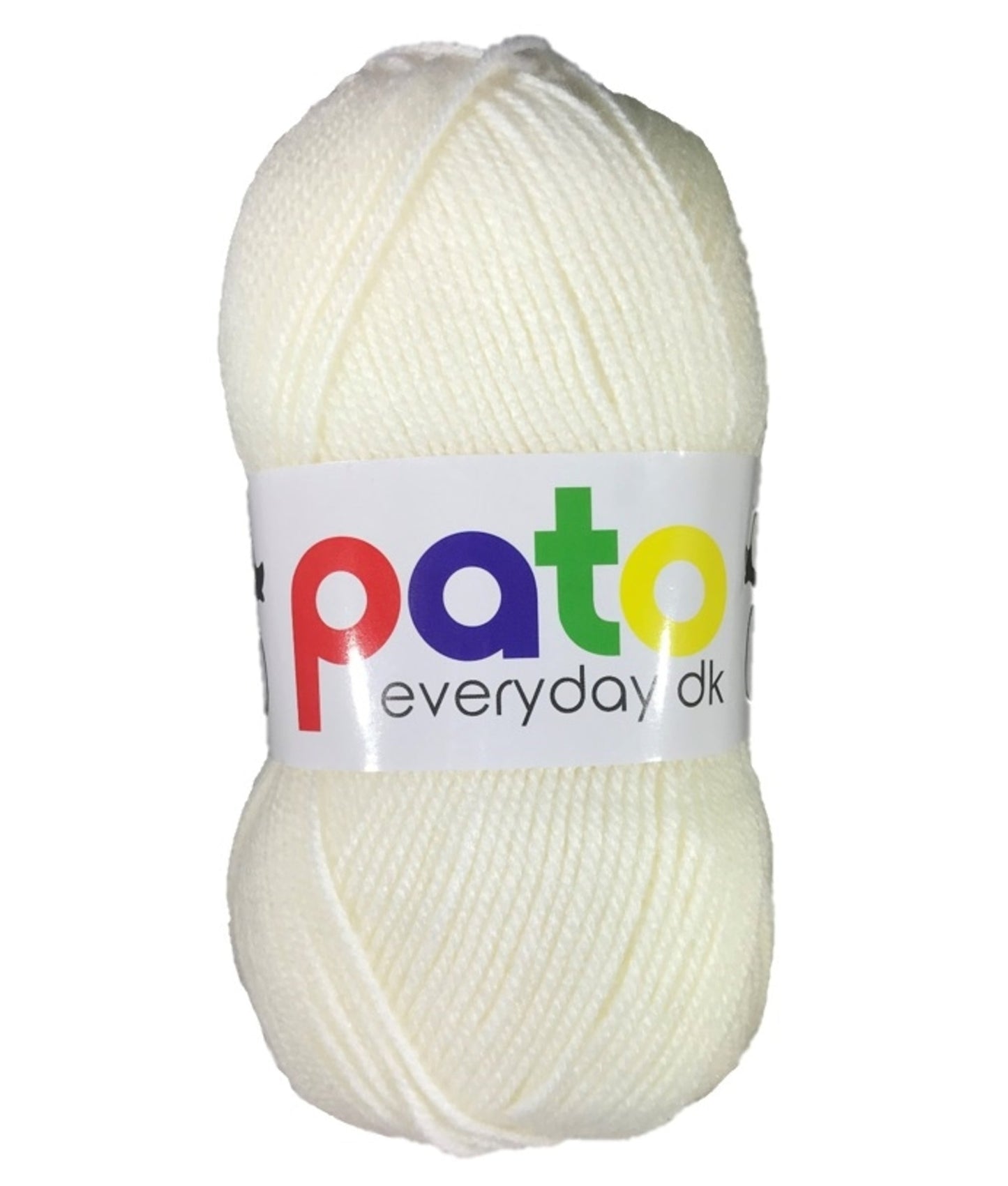 Cream Pato Everyday DK Yarn 100g