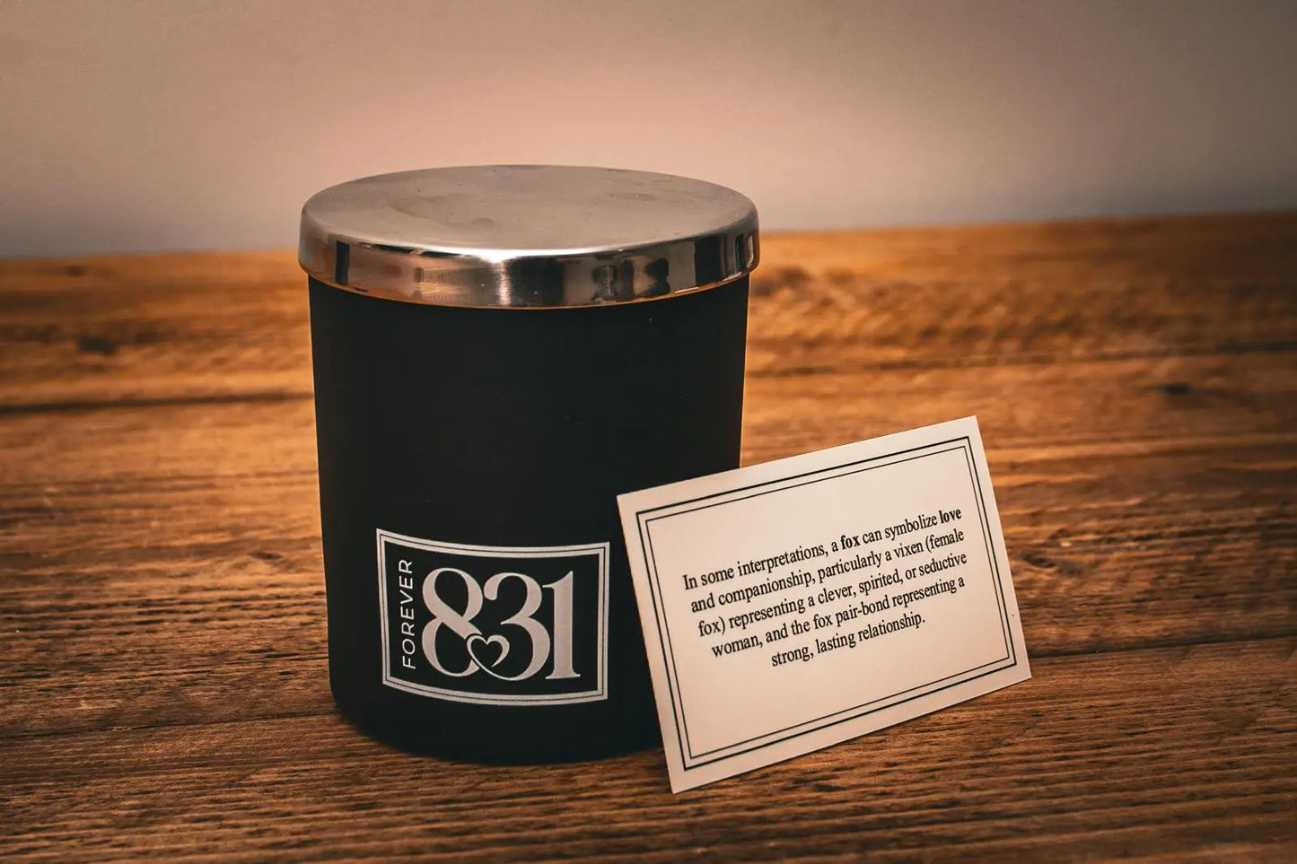 Fearless Fox Handcrafted Luxury Scented Candle