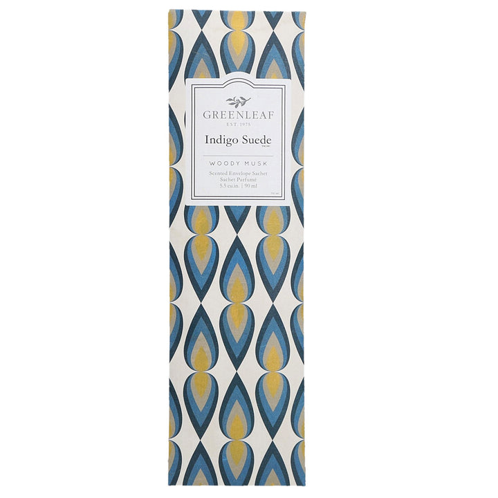 Greenleaf Indigo Suede Slim Scented Sachet