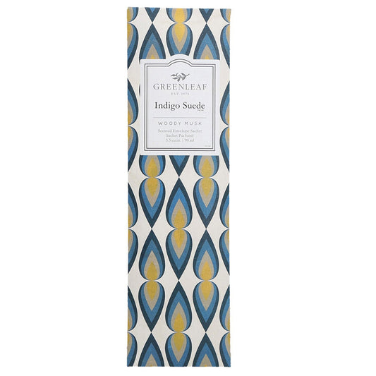Greenleaf Indigo Suede Slim Scented Sachet