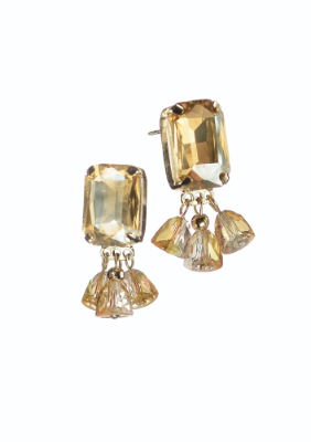 Amour Champagne Stud Droplets