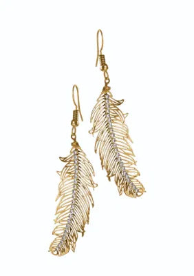 Birds of A Feather... Golden / Clear Crystal
