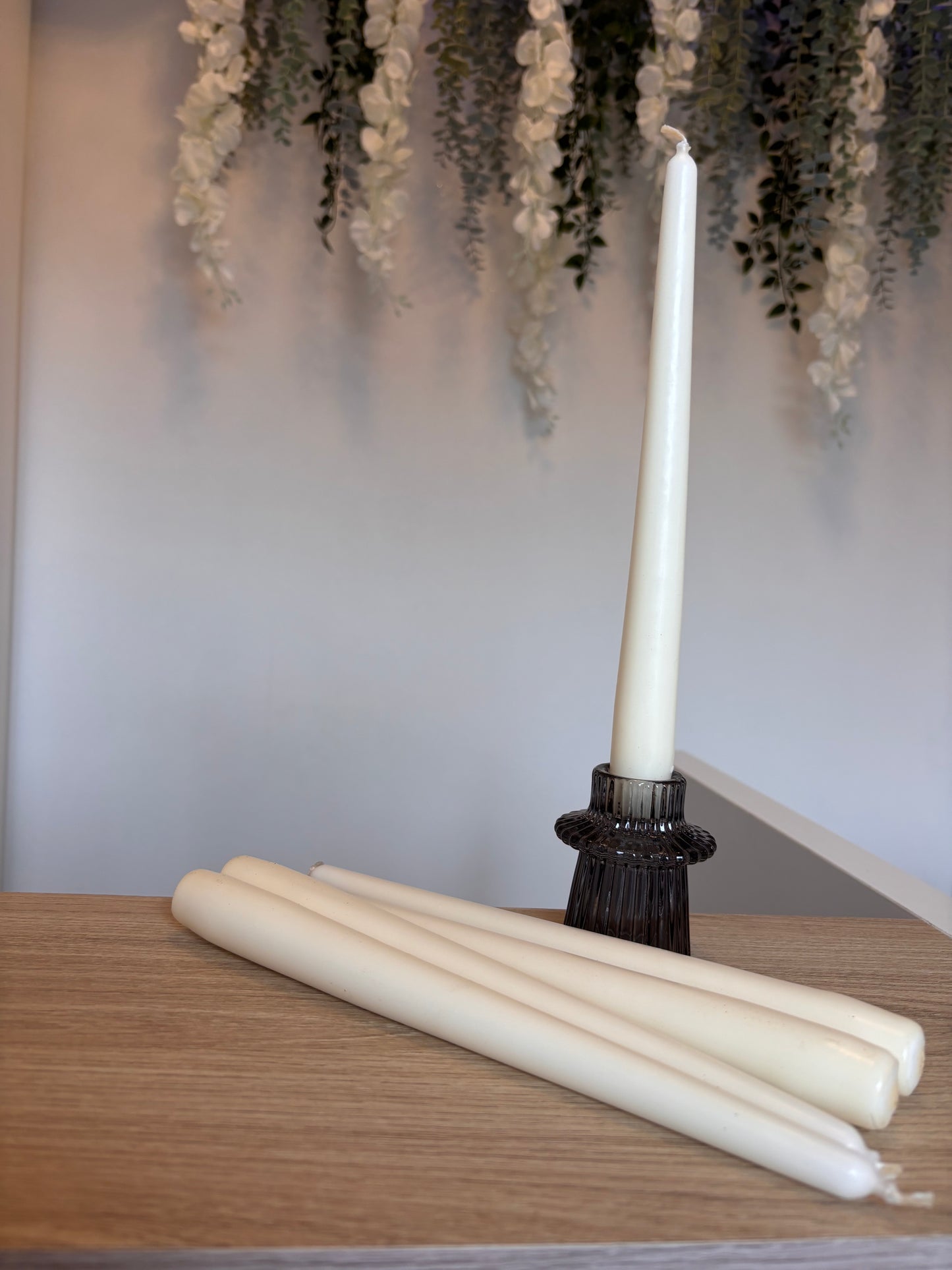 Ivory Taper Candle