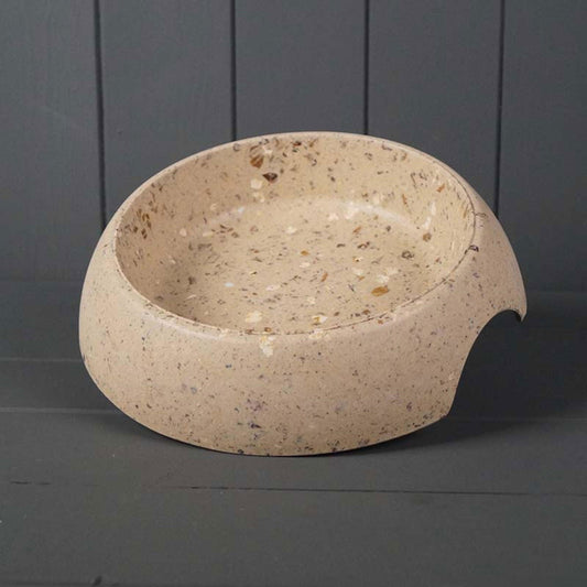 Earthy Pet Bowl Made With Coffee 23cm