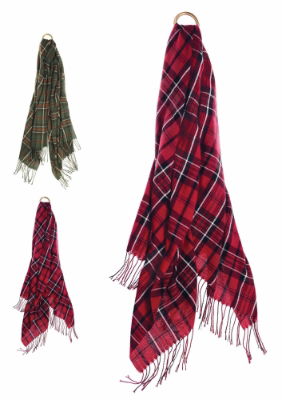 Very Berry Classic Check Scarf