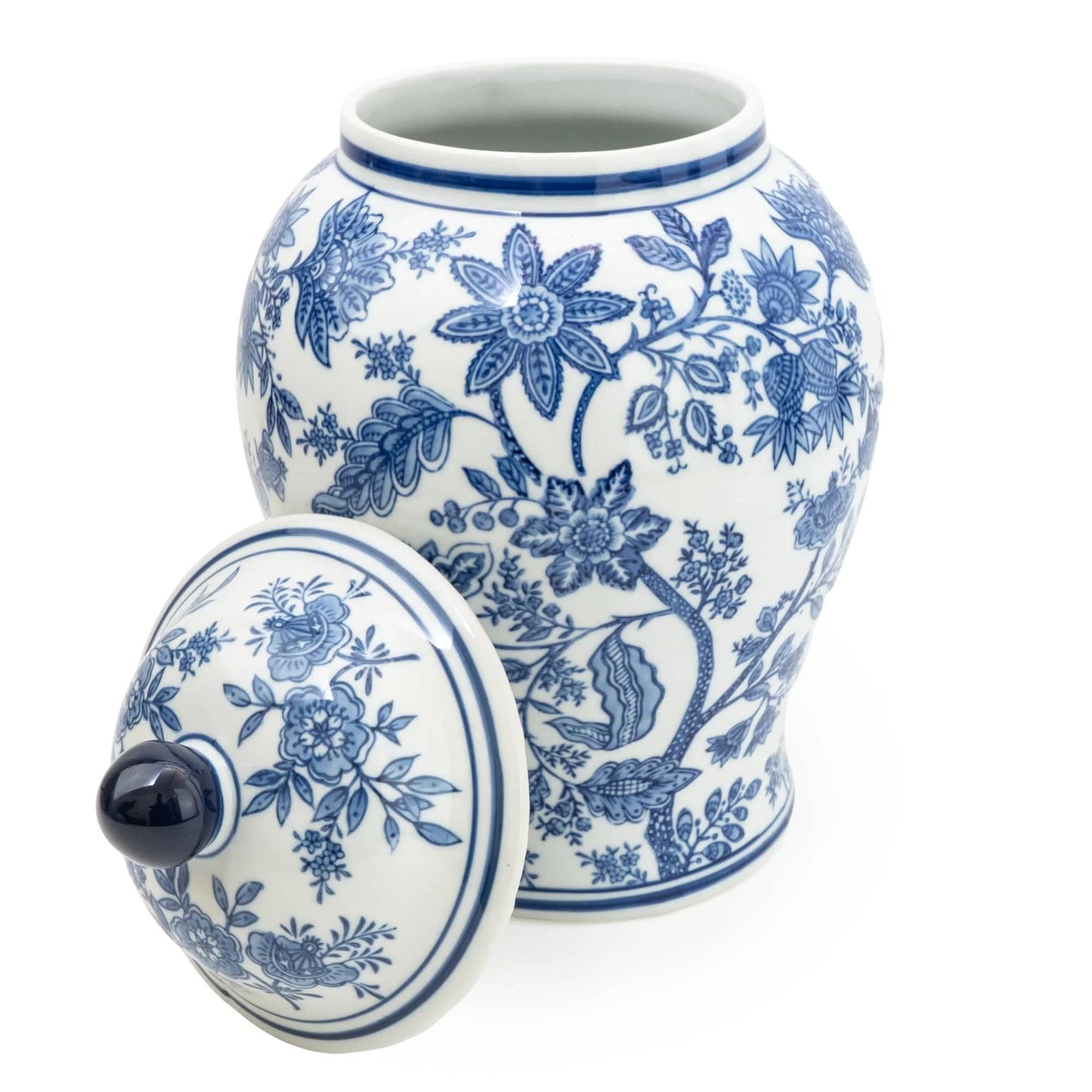 Sumatra Blue & White Large Ginger Jar 35cm