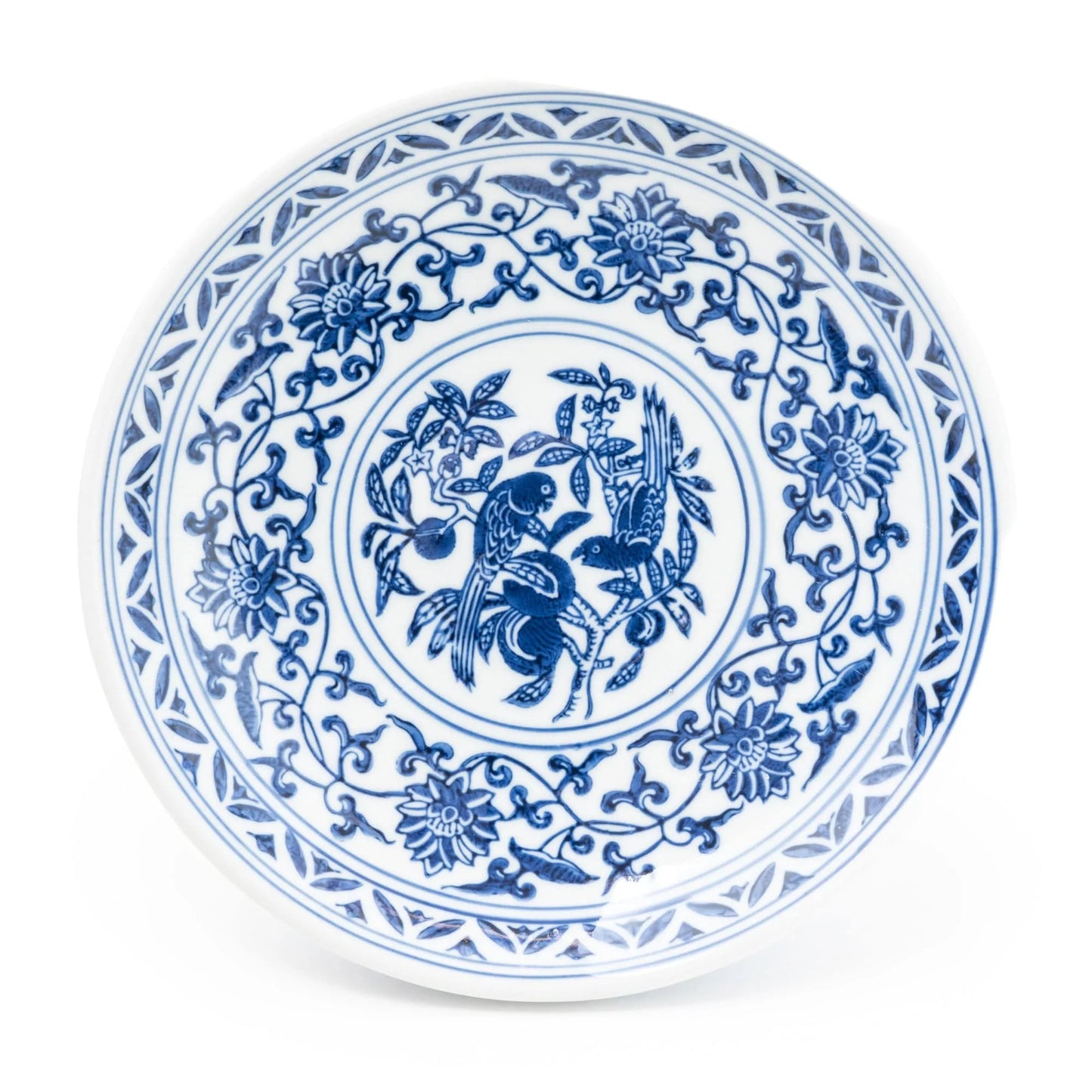 Sumatra Blue & White Cake Stand 20.5cm