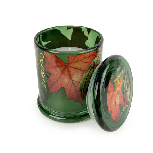 Maple & Cardamon Glass Jar Candle