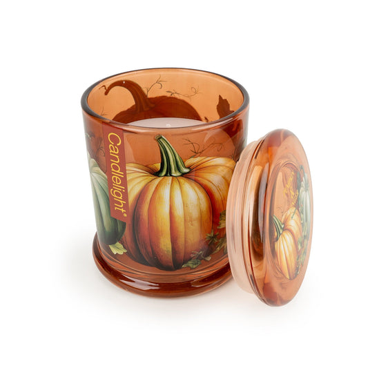 Pumpkin & Ginger Glass Jar Candle