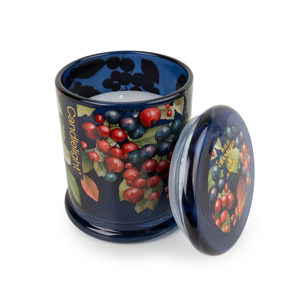 Cranberry & Juniper Glass Jar Candle