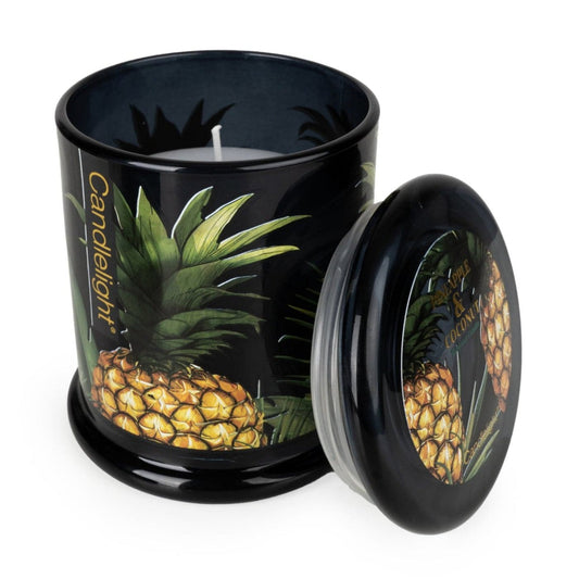 Pineapple & Coconut Glass Jar Candle