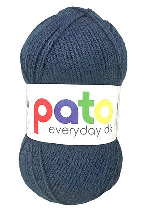 Navy Pato Everyday DK Yarn 100g