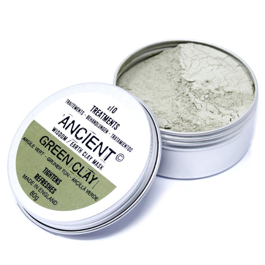 Green Clay Face Mask - Tightens & Refreshes 80g